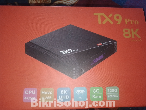 TX9 pro 8k ultra tv card  বিক্রি করা হবে